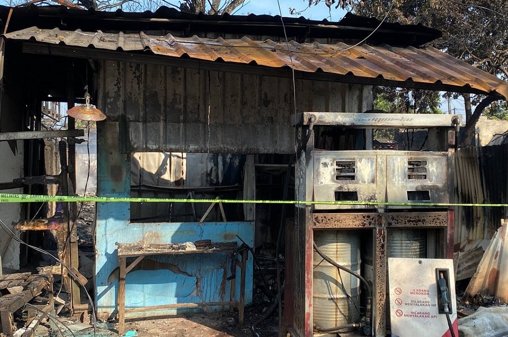 Kebakaran SPBE Cimuning Bekasi, 14 Orang Luka Bakar