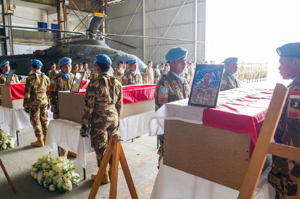 3 Prajurit TNI Gugur di Lebanon, Komandan UNIFIL: Mereka Tak akan Dilupakan