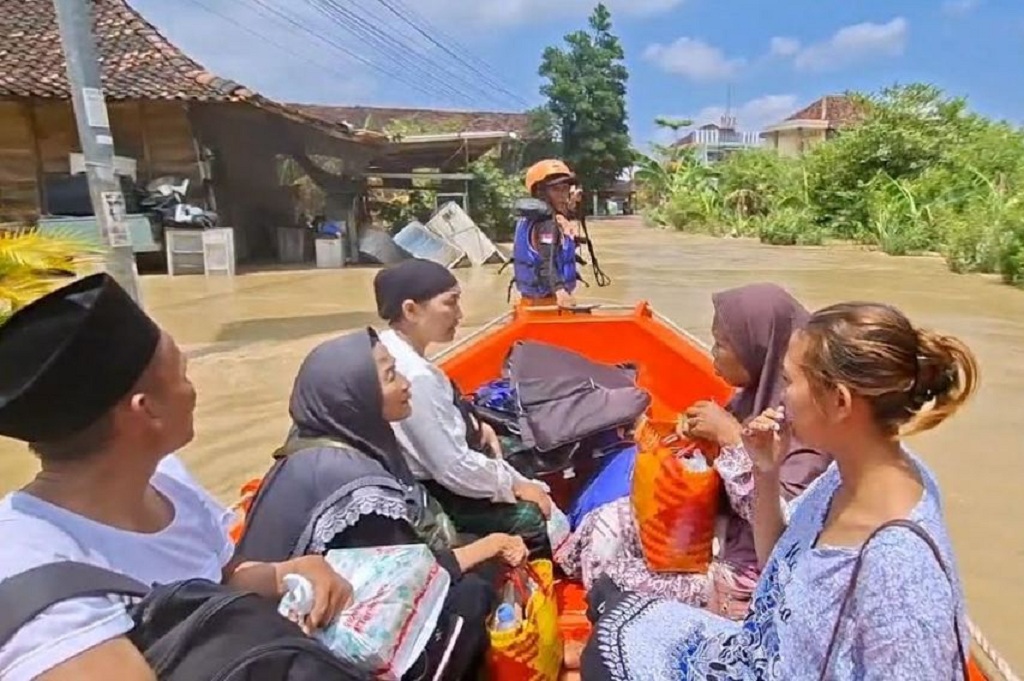 Banjir Rendam Ribuan Rumah Warga di Demak, 583 Jiwa Mengungsi