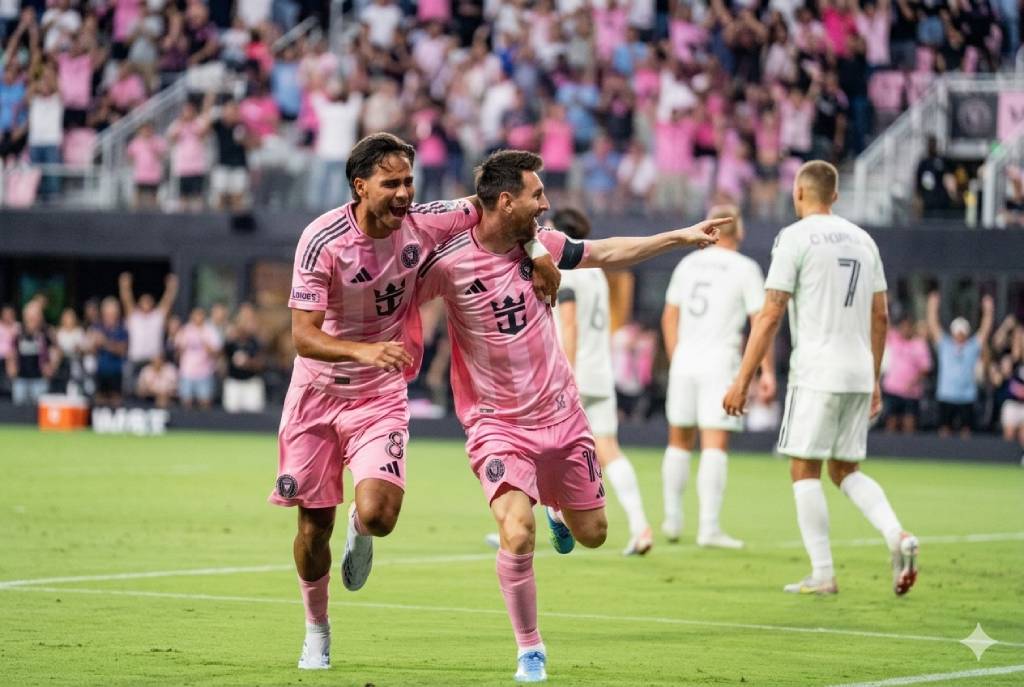 Lionel Messi Cetak Gol Bersejarah di Stadion Baru Inter Miami