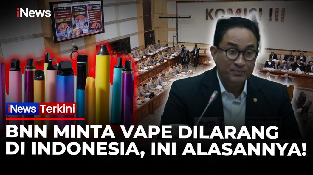 BNN Desak Pelarangan Vape, Temuan Zat Narkotika Picu Kekhawatiran