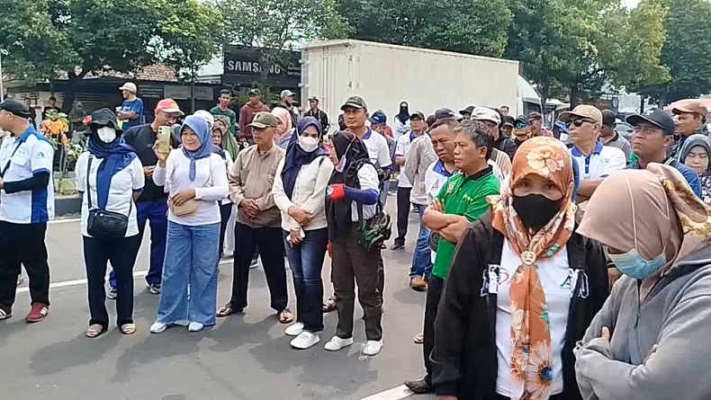 Ratusan Buruh Demo di Mojokerto, Tuntut Pengaktifan BPJS Kesehatan