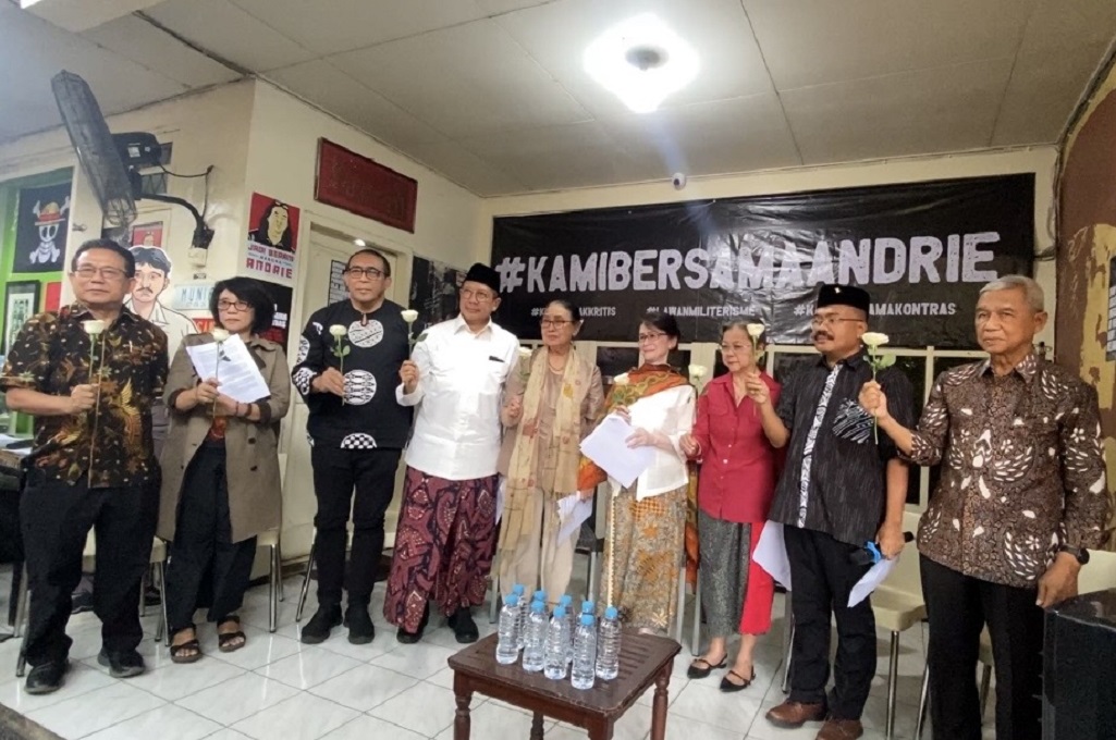 Sejumlah Tokoh Serukan Tim Pencari Fakta Dibentuk Usut Tuntas Kasus Air Keras Andrie Yunus