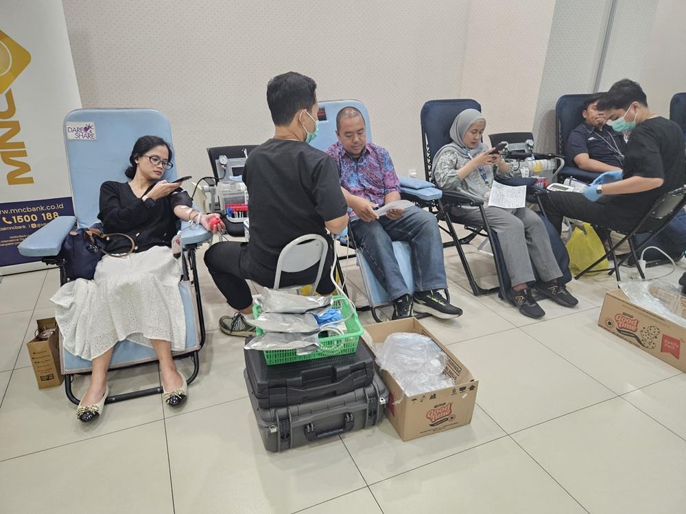 Aksi Donor Darah MNC Peduli Disambut Antusias Peserta, Jadi Ajang Berbagi dan Jaga Kesehatan