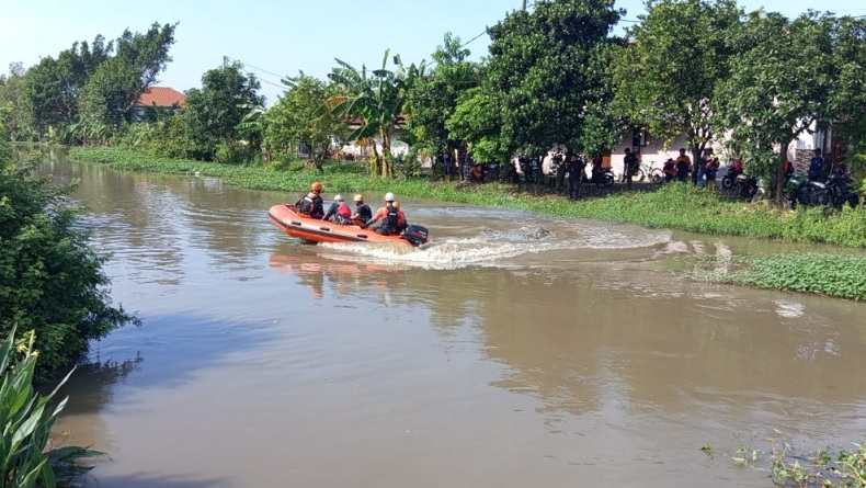 Hari Ketiga Balita Hilang di Sungai Tanggulangin Belum Ditemukan, Pencarian Diperluas