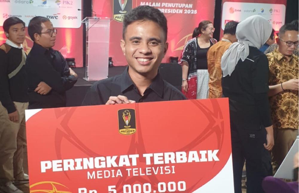 iNews Raih Penghargaan Bergengsi di Piala Presiden 2025