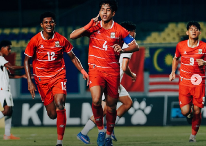 Start Sempurna! Timnas Indonesia U-17 Bantai Timor Leste di Piala AFF U-17 2026