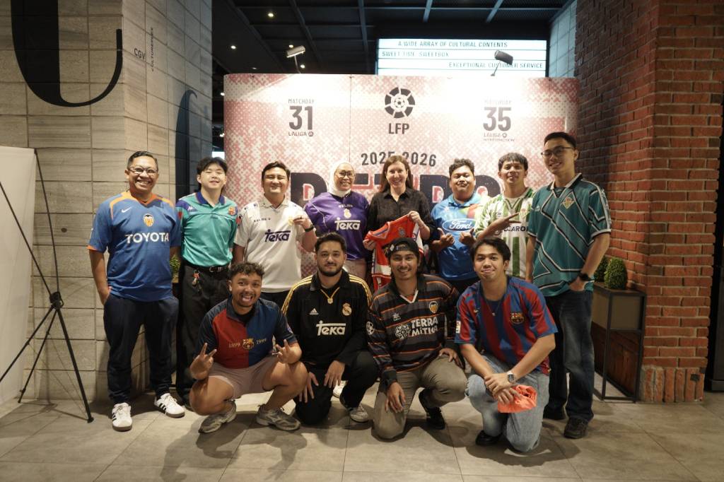 LaLiga Retro Matchday Heboh di Jakarta, Nostalgia Jersey Legendaris Hidup Lagi