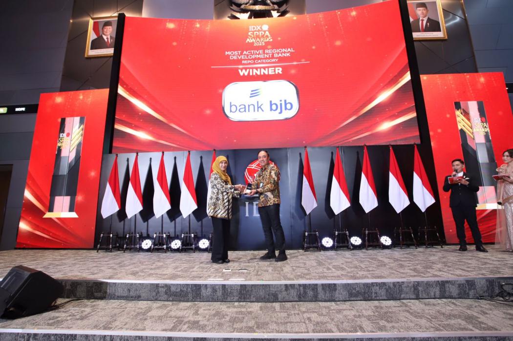 bank bjb Raih Penghargaan SPPA 2025, Perkuat Peran di Pasar Keuangan