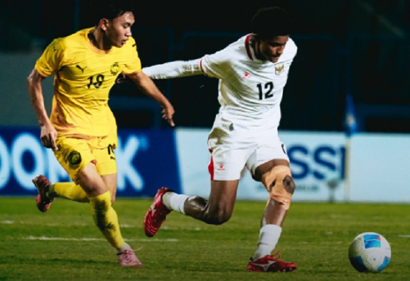 Dominasi Permainan, Timnas Indonesia U-17 Ditumbangkan Malaysia