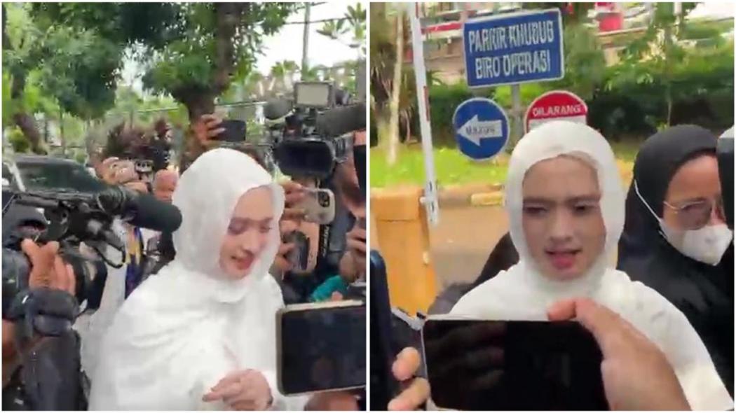 Kaget! Inarasati Ucap Syukur usai Jalani Pemeriksaan Kasus Dugaan Perzinaan