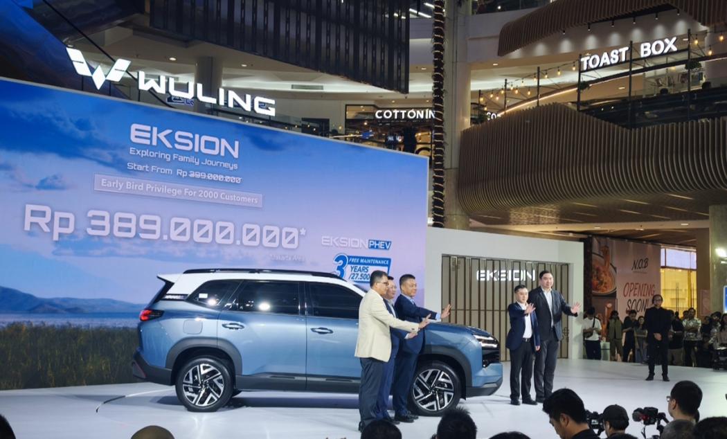 Meluncur, Bikin Kaget Wuling Eksion Dibanderol mulai Rp389 Juta