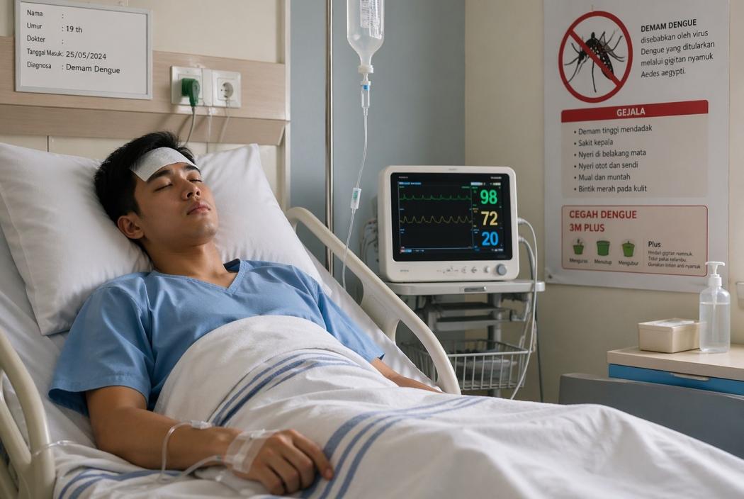 Waspada! Indonesia Urutan Kedua Kasus Kematian akibat Demam Dengue di Dunia