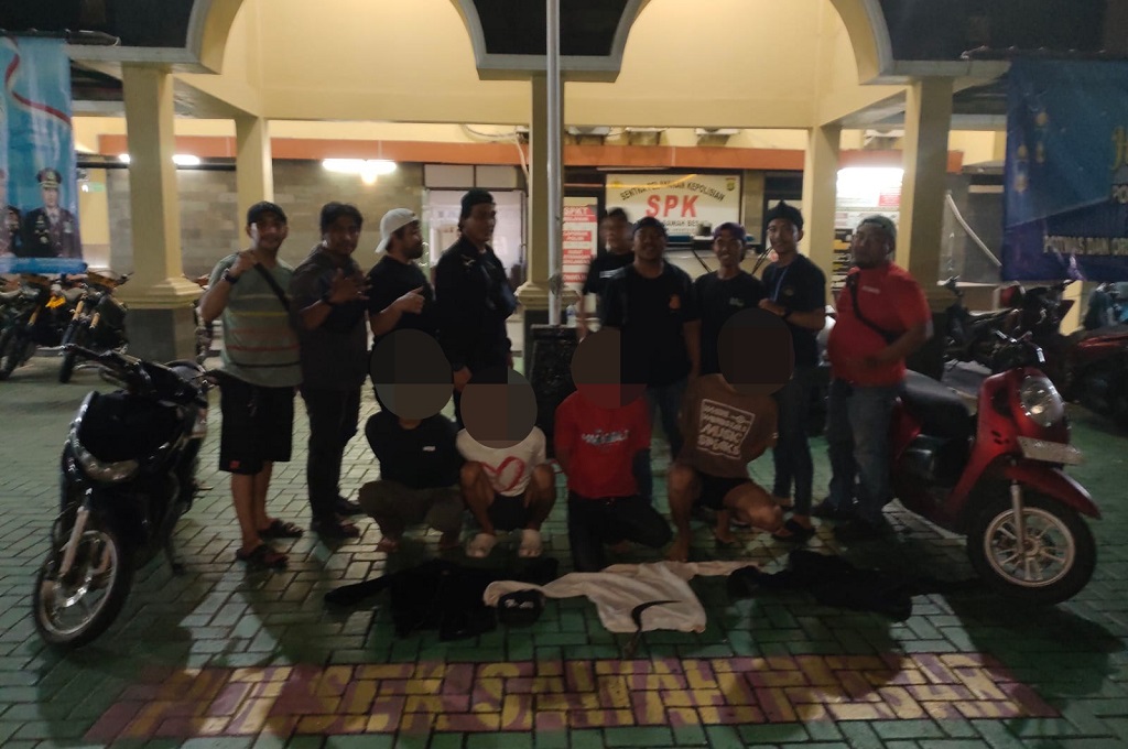 Heboh Aksi Begal di Sawah Besar Jakpus, 4 Pelaku Tak Berkutik Ditangkap Polisi