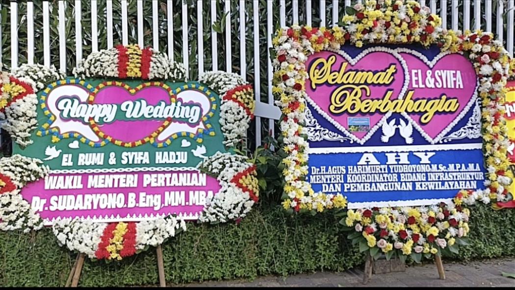 Kabar Terbaru Pernikahan El Rumi dan Syifa Hadju, Hotel Raffles Banjir Karangan Bunga!