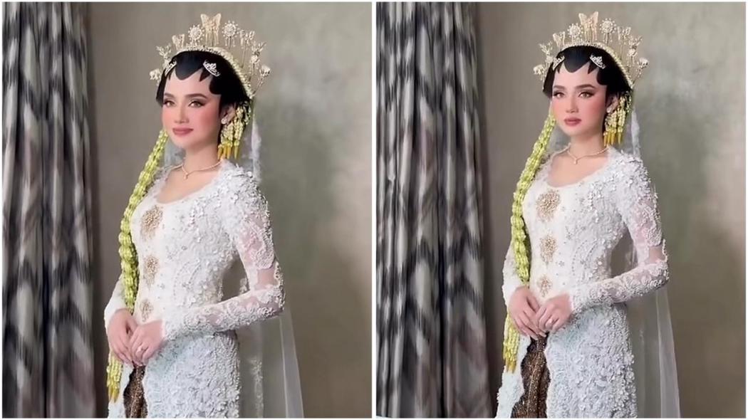 Potret Syifa Hadju Kenakan Kebaya Putih di Akad Nikah, Real Bidadari!