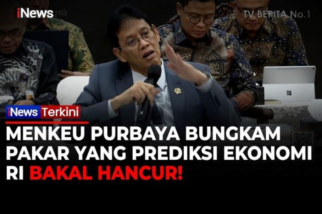 Pakar Bilang Ekonomi RI Bakal Hancur, Menkeu Purbaya: Mereka Nggak Punya Data