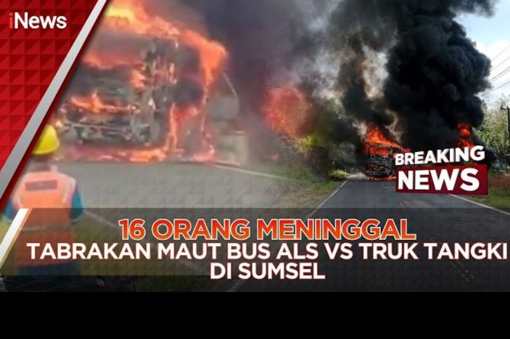 Penyebab Kecelakaan Bus vs Truk Tangki Tewaskan 16 Orang di Muratara, Ini Kata Polisi