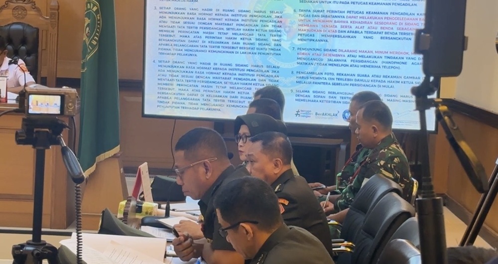BAIS TNI Bantah Ada Perintah di Balik Penyiraman Aktivis KontraS Andrie Yunus