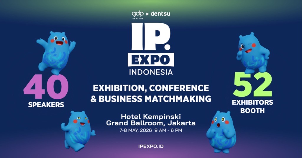 IP Expo Indonesia 2026 Hadir Kembali, Pertemukan Raksasa IP Global hingga Brand dan Ekraf