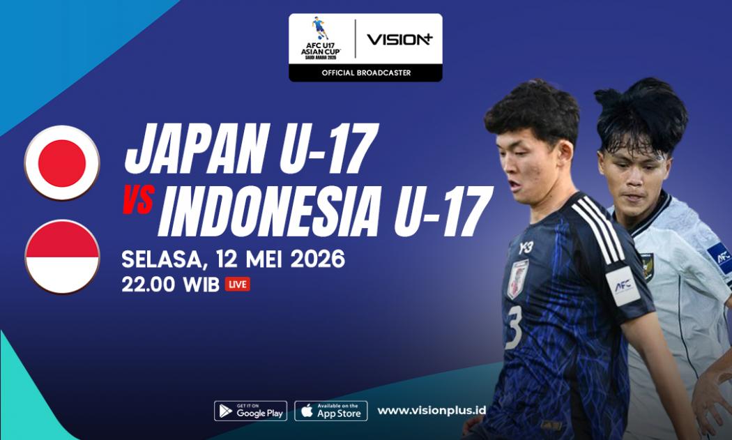 Cara Nonton Live Streaming Timnas Indonesia U-17 vs Jepang di Piala Asia U-17 2026