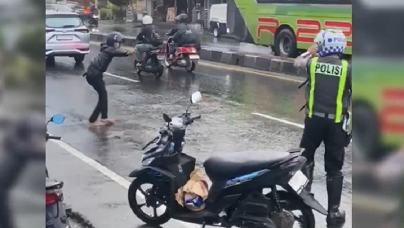 Viral Ketua Geng Motor di Maros Mengamuk Bawa Parang dan Busur, Kini Ditangkap Polisi