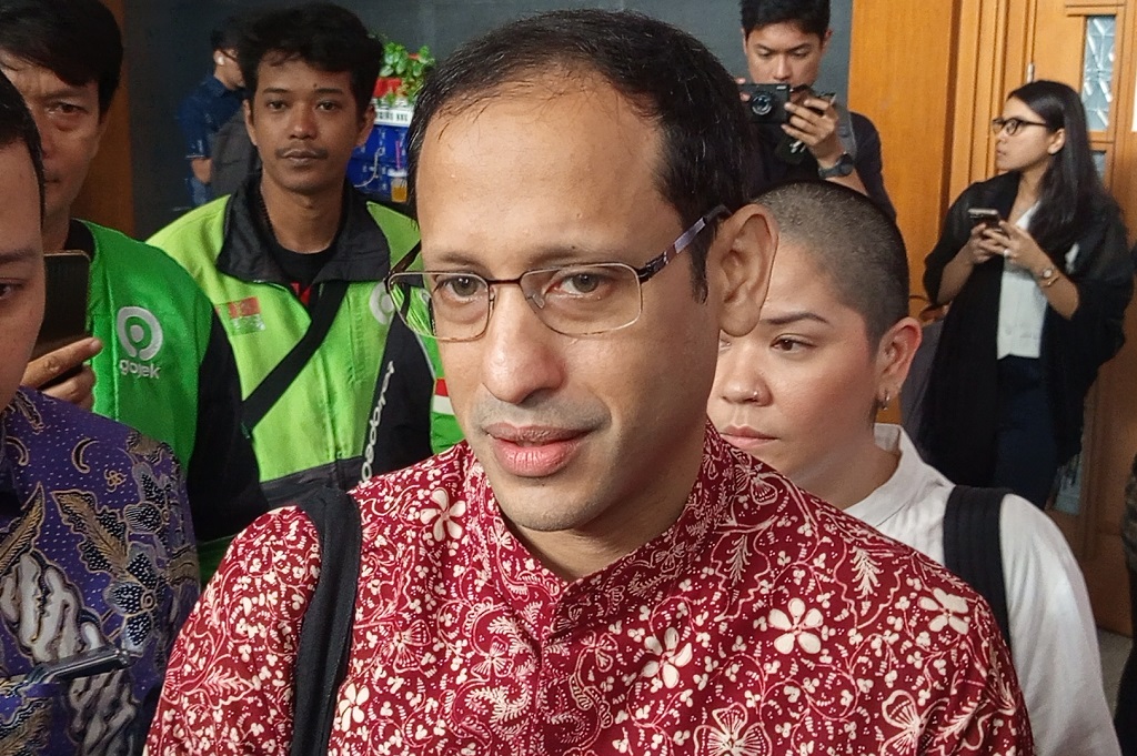 Nadiem Makarim Tiba di Pengadilan Tipikor Jelang Sidang Tuntutan Kasus Laptop