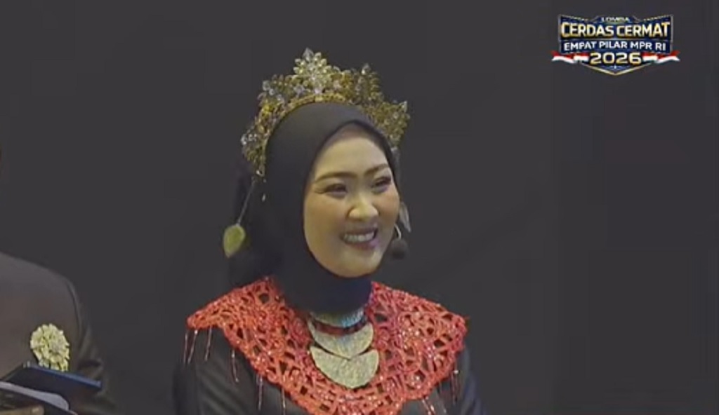 MC Lomba Cerdas Cermat MPR Minta Maaf Buntut Ucapan Hanya Perasaan Adik-Adik