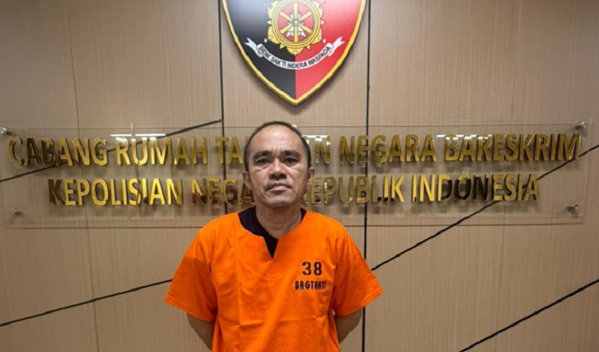 Mantan Kasat Narkoba Polres Kutai Barat Ditahan di Rutan Bareskrim, Begini Tampangnya