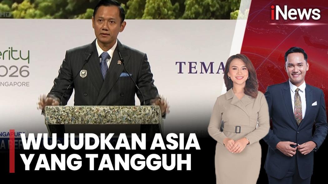 Di Ecosperity Week 2026 Singapura, Menko AHY Paparkan Strategi Infrastruktur Berkelanjutan RI