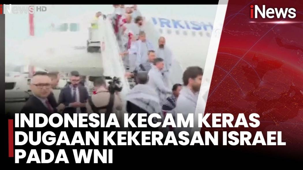 Indonesia Kecam Keras Kekerasan Militer Israel pada WNI Aktivis Global Sumud Flotilla