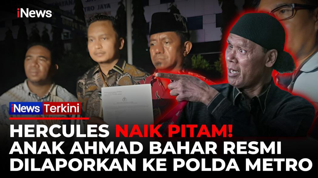 Hercules Laporkan Ilma Sani Fitriana ke Polda Metro Jaya