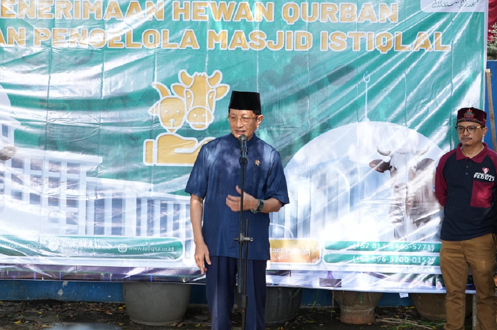 Masjid Istiqlal Distribusikan Daging Kurban by Name by Address, Pastikan Tepat Sasaran