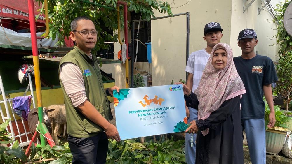 MNC Peduli Salurkan Hewan Kurban, Warga Kebon Sirih: Sangat Bermanfaat