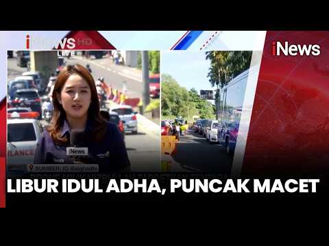 Libur Idul Adha! Puncak Macet, Tol Cipularang Dipadati Kendaraan
