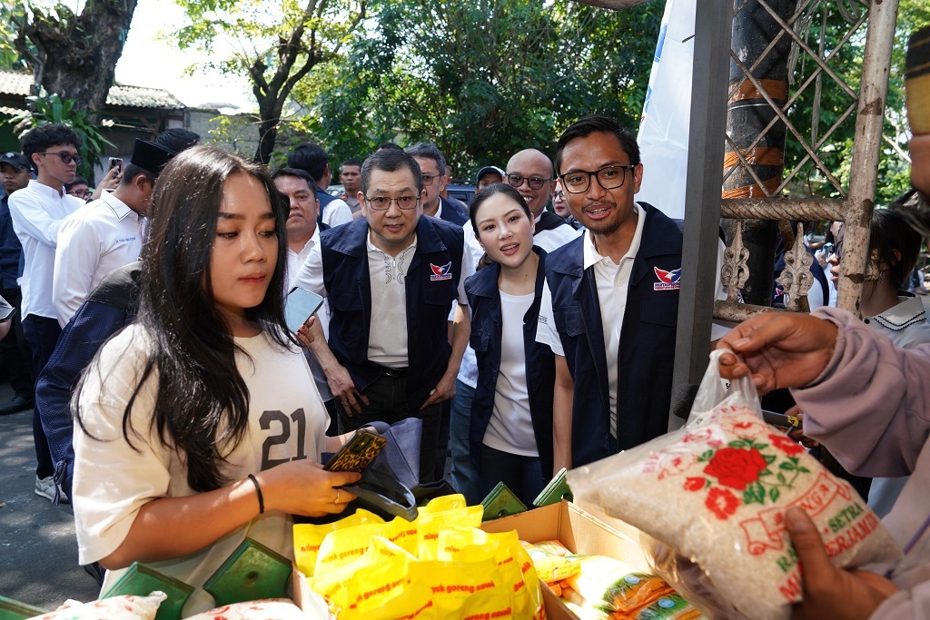 Warga Paseban Serbu Warung Murah dan Cek Kesehatan Gratis Partai Perindo: Bermanfaat Banget!