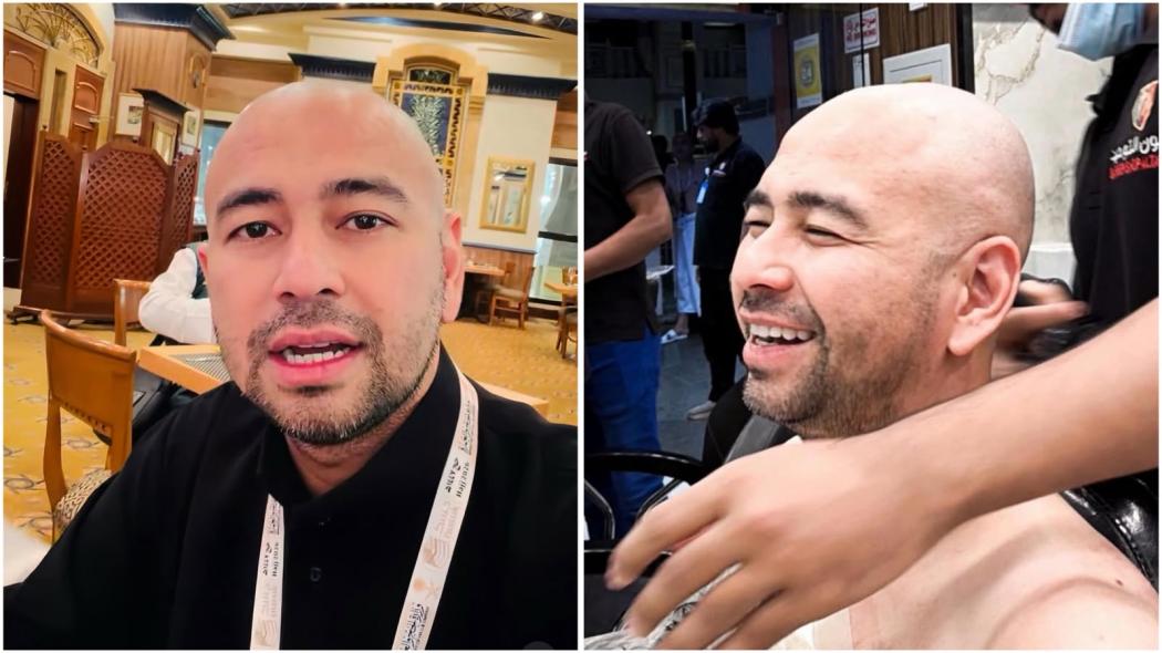 Raffi Ahmad Cukur Habis Rambut hingga Botak Plontos di Haji 2026, Ini Fotonya!
