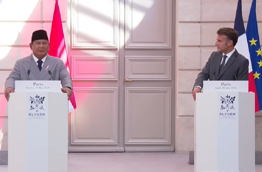 Prabowo-Macron Sepakat Dukung Solusi Dua Negara untuk Palestina
