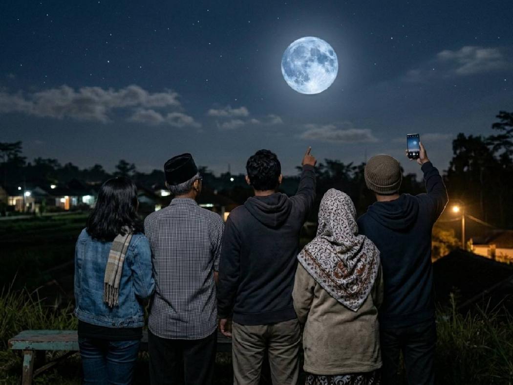 Apakah Melihat Blue Moon Malam Ini Bisa Berdampak pada Kesehatan? Ini Faktanya!