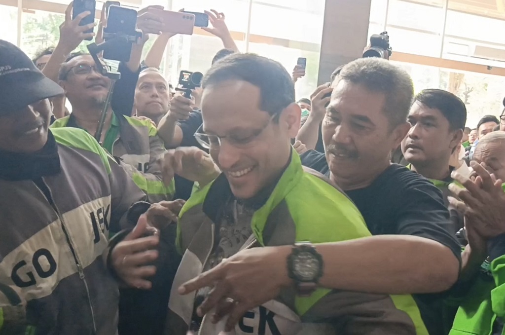 Nadiem Pakai Jaket Gojek Bersejarah ke Sidang: Saya Sendiri Dulu yang Desain