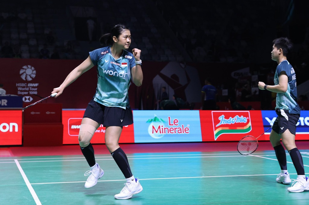 Tiwi/Fadia Tembus 16 Besar Indonesia Open 2026, Tiga Wakil Merah Putih Lain Berguguran 