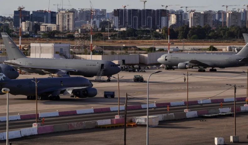 Tekor! Bandara Israel Dikuasai Pesawat Militer AS akibat Perang, Kehilangan 18 Juta Penumpang