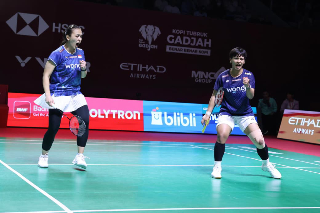 Ganda Putri Merah Putih Pastikan Tiket Semifinal Indonesia Open 2026