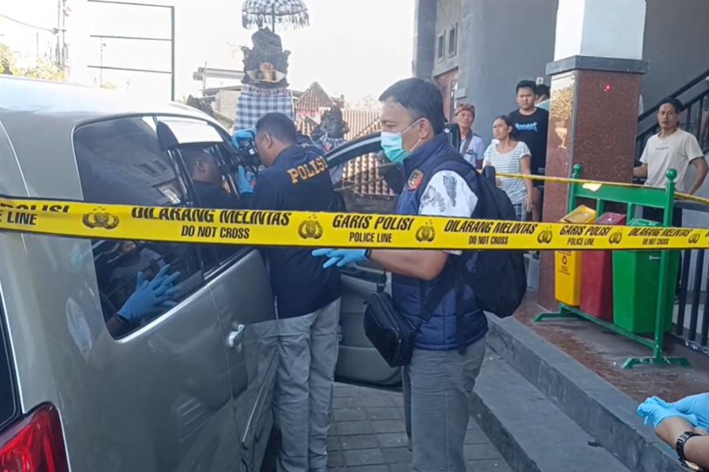 Warga Gianyar Geger, Pemandu Tamu Ditemukan Tewas dalam Mobil