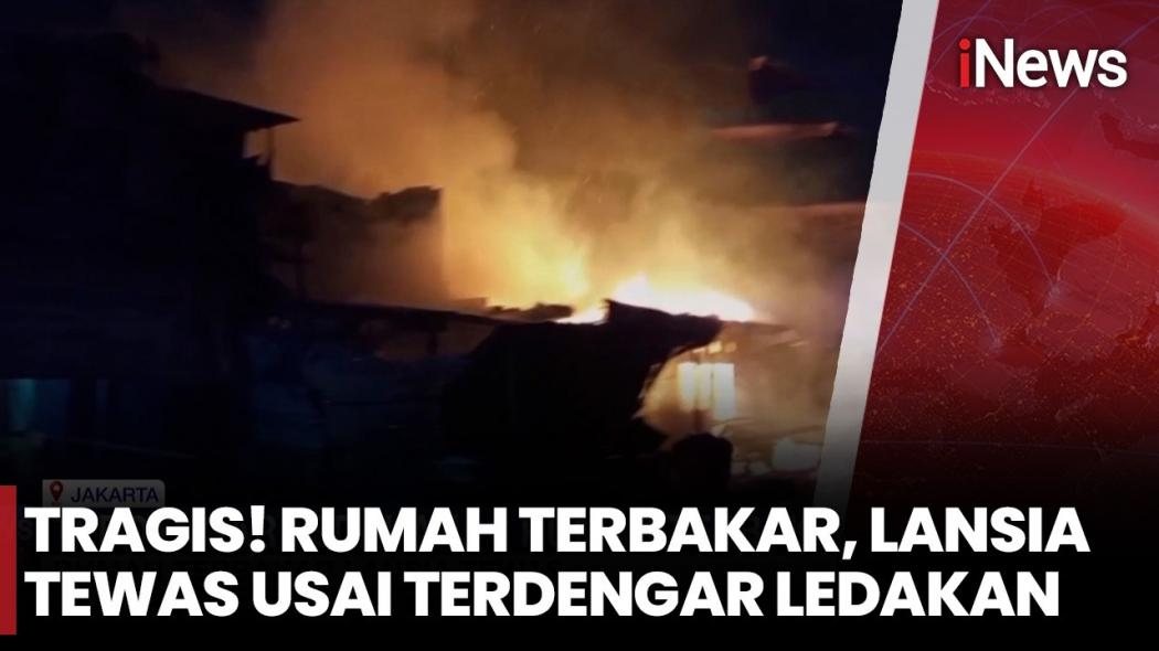 Geger Kebakaran Subuh di Cideng: Satu Lansia Tewas, Lima Warga Luka Bakar Parah