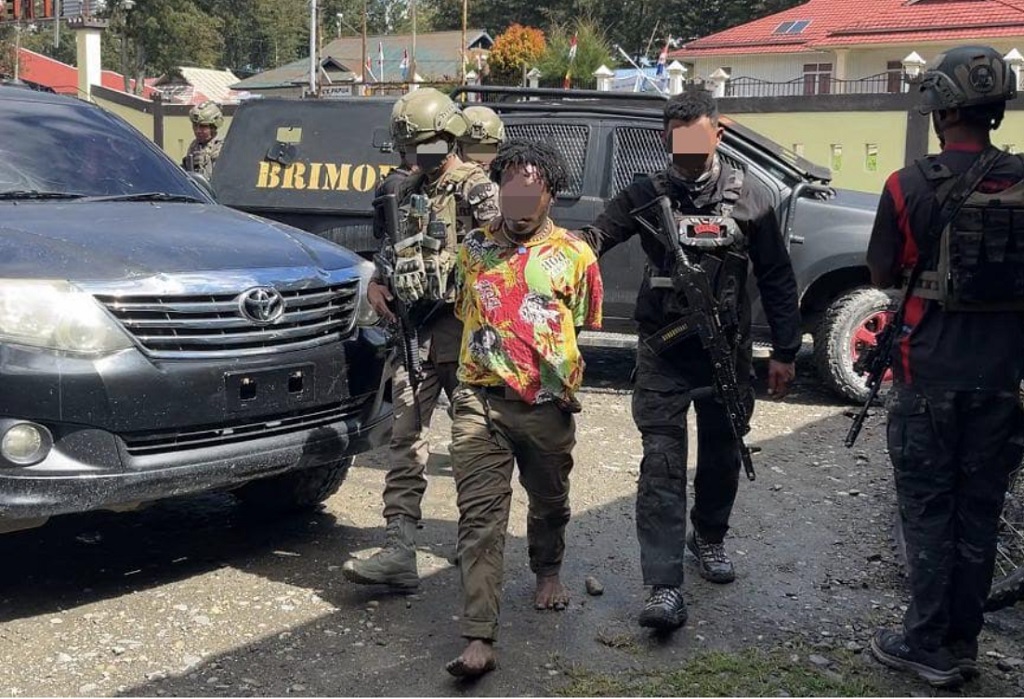 Anggota KKB Penembak Karyawan Freeport Ditangkap di Pasar Kago Ilaga Puncak