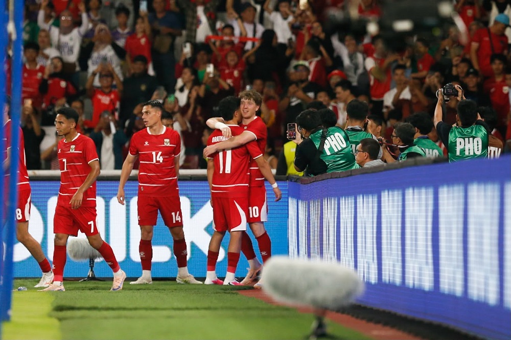 Timnas Indonesia Tekuk Mozambik 1-0, Gol Ole Romeny Jadi Penentu 