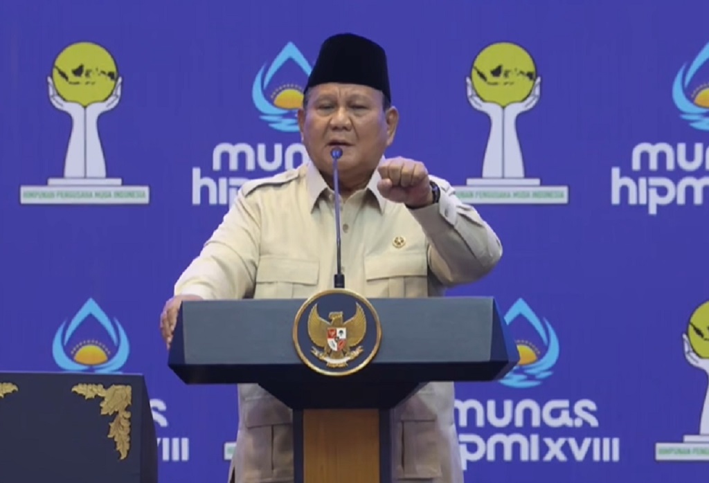 Kelakar Prabowo ke Anggota Hipmi: Jangan Macam-Macam, Aku Sudah Tahu Kelakuanmu Semua