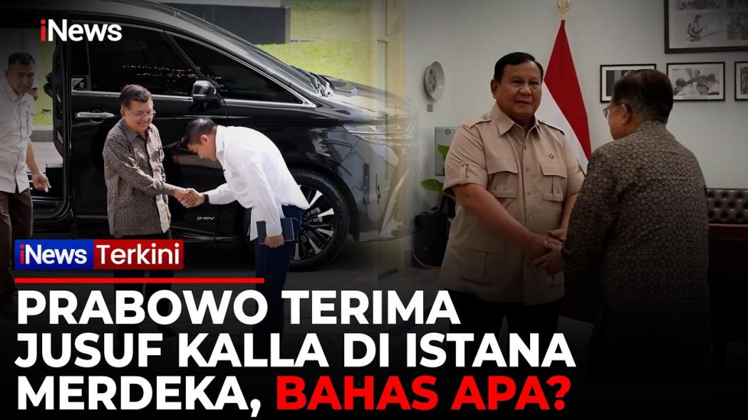Bertemu di Istana, Prabowo dan JK  Bahas Swasembada Energi hingga Pertumbuhan 8 Persen