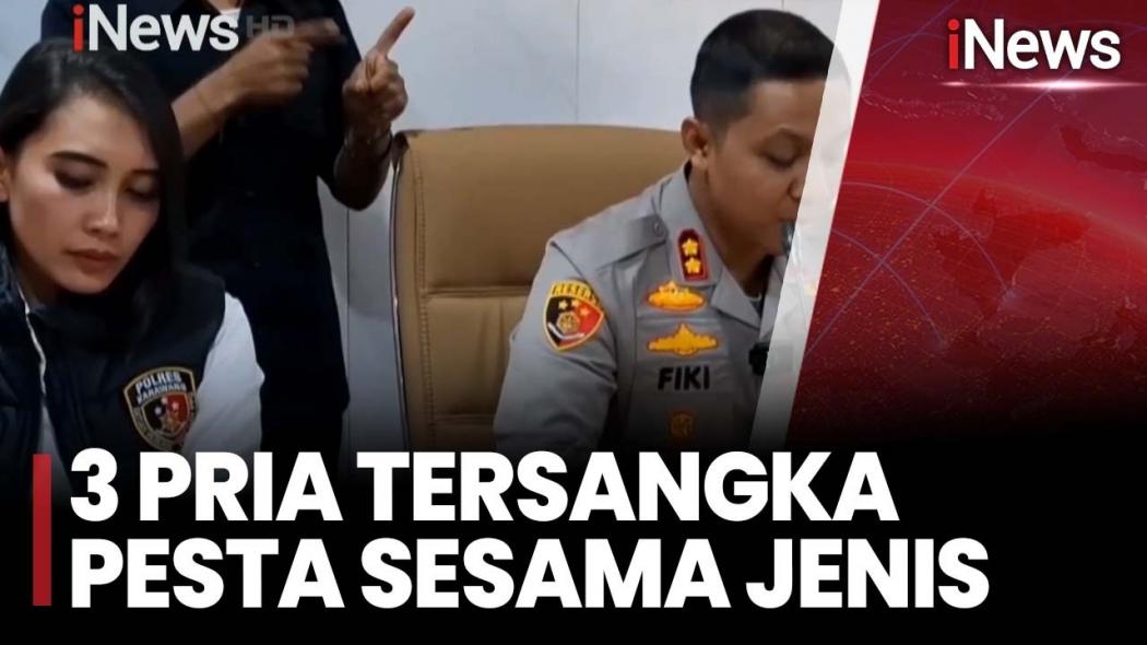 Polres Karawang Tetapkan 3 Tersangka Pesta Sesama Jenis di Tempat Hiburan Malam